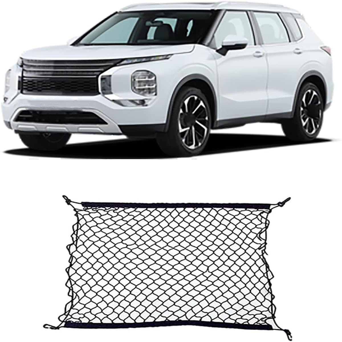 Réseau de stockage coffre Mitsubishi Outlander maille haute résistance CW ZG