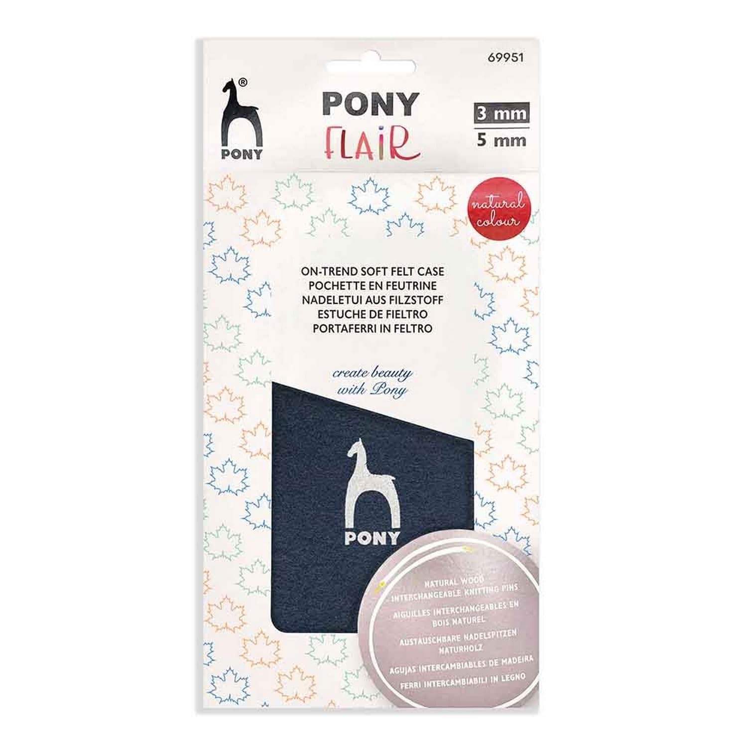 Pony Flair Zestaw drutów wymiennych 14 cm 3.00-5.00 mm - 1 sztuka