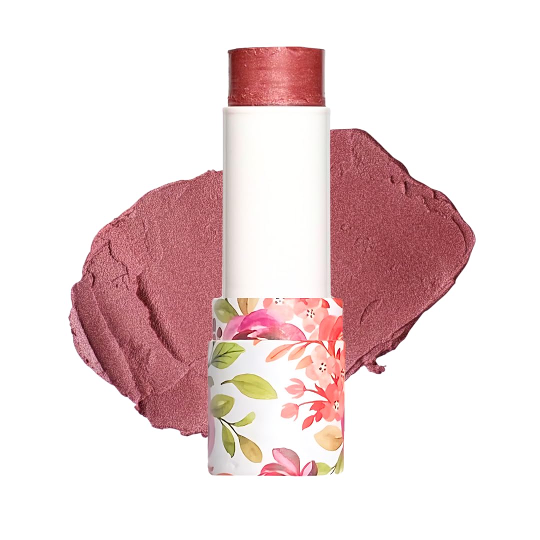 Honeybee Gardens Color Within Reach MultiStick, Eden, Soft Rose, Pink & Brown Undertones, Multipurpose Makeup, Natural Glow, Easy Application, Vegan, Cruelty-Free, Net Wt. 0.2 oz