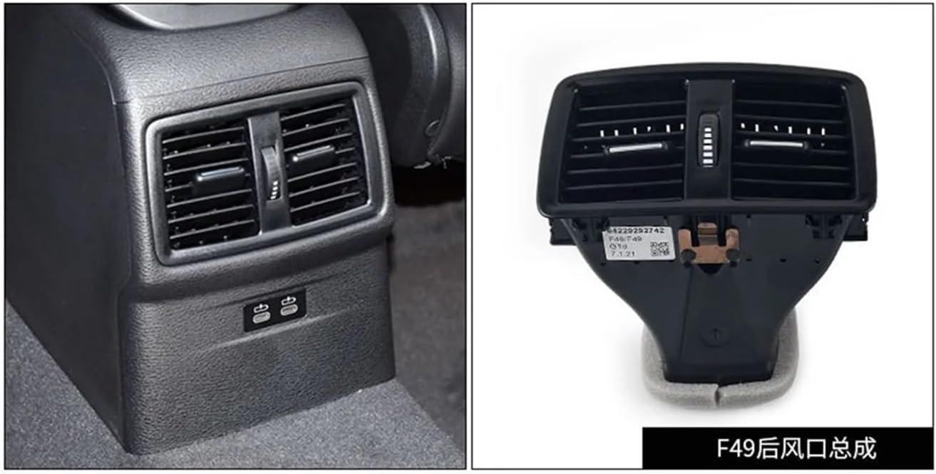 Rear Console Air Conditioner Vent Grille Compatible With X1 16-21 64229292742