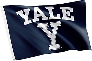 Desert Cactus Yale University Flag Bulldog Flag Banner 3 ft x 5 ft