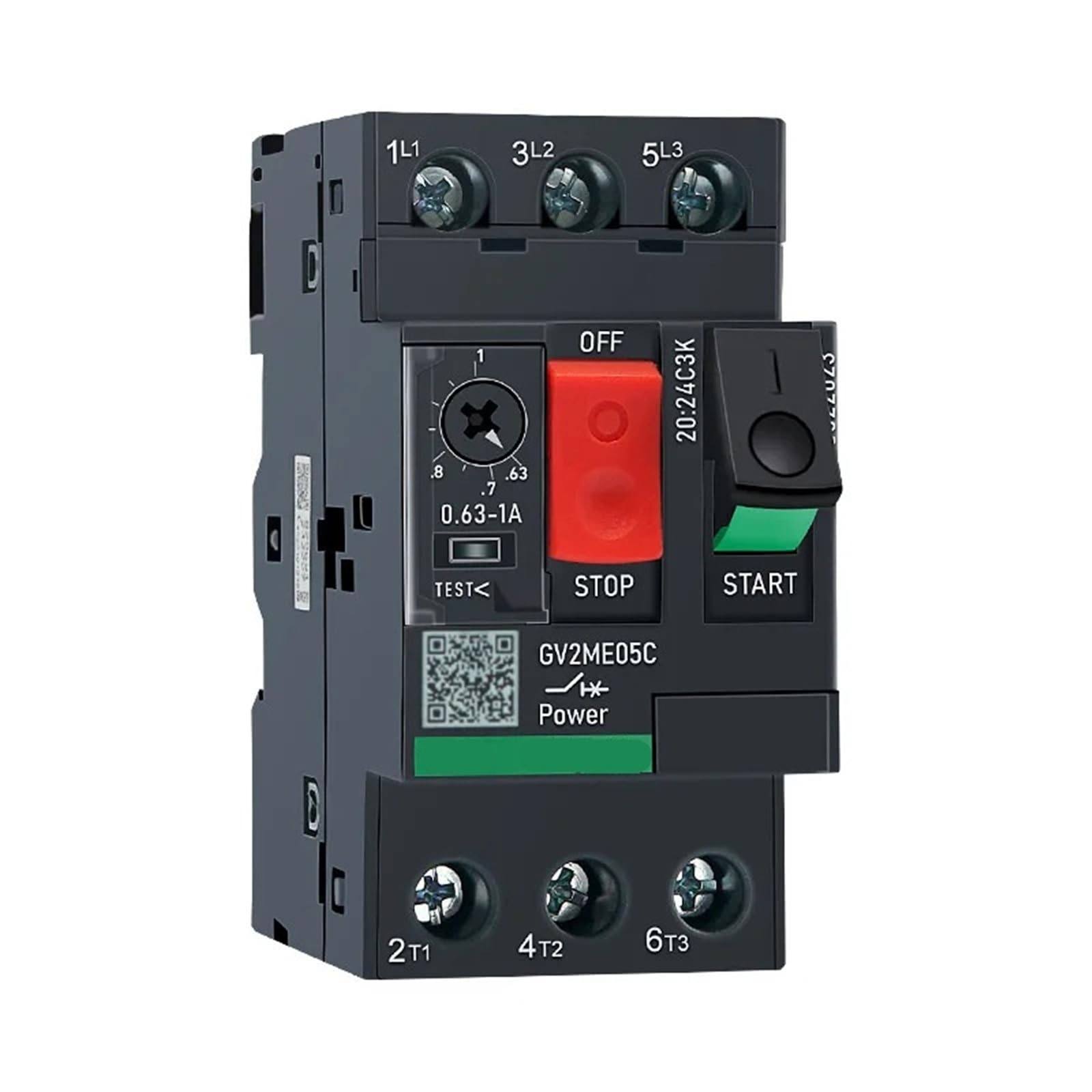 Disjoncteur moteur triphasé GV2ME22C stop surcharges moteur - 4