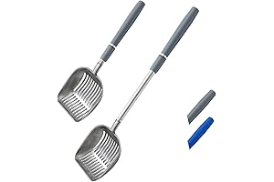 WePet XL IronMan Litter Scoop: Effortless Litter Management