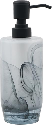 Miniatura 1 de H Halston Dispensador de jabón moderno con bomba inoxidable para jabón loción jabón de platos jabón líquido estilos de granja para encimera de