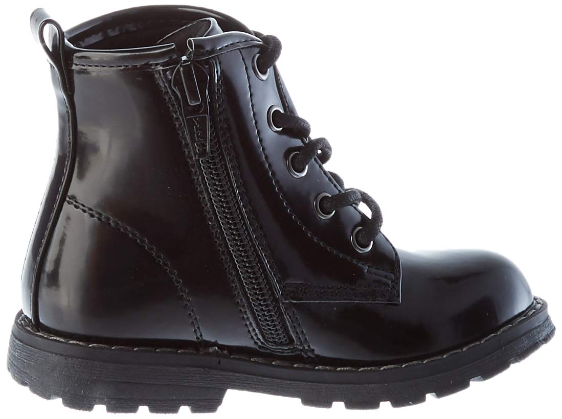 Chicco, Scarponcini Bambina con Zip Laterale e Stringhe, Polacchini Comodi, Flessibili e Traspiranti, Ideali per Autunno e Inverno, Scarpe Bambina e Ragazza, Designed in Italy