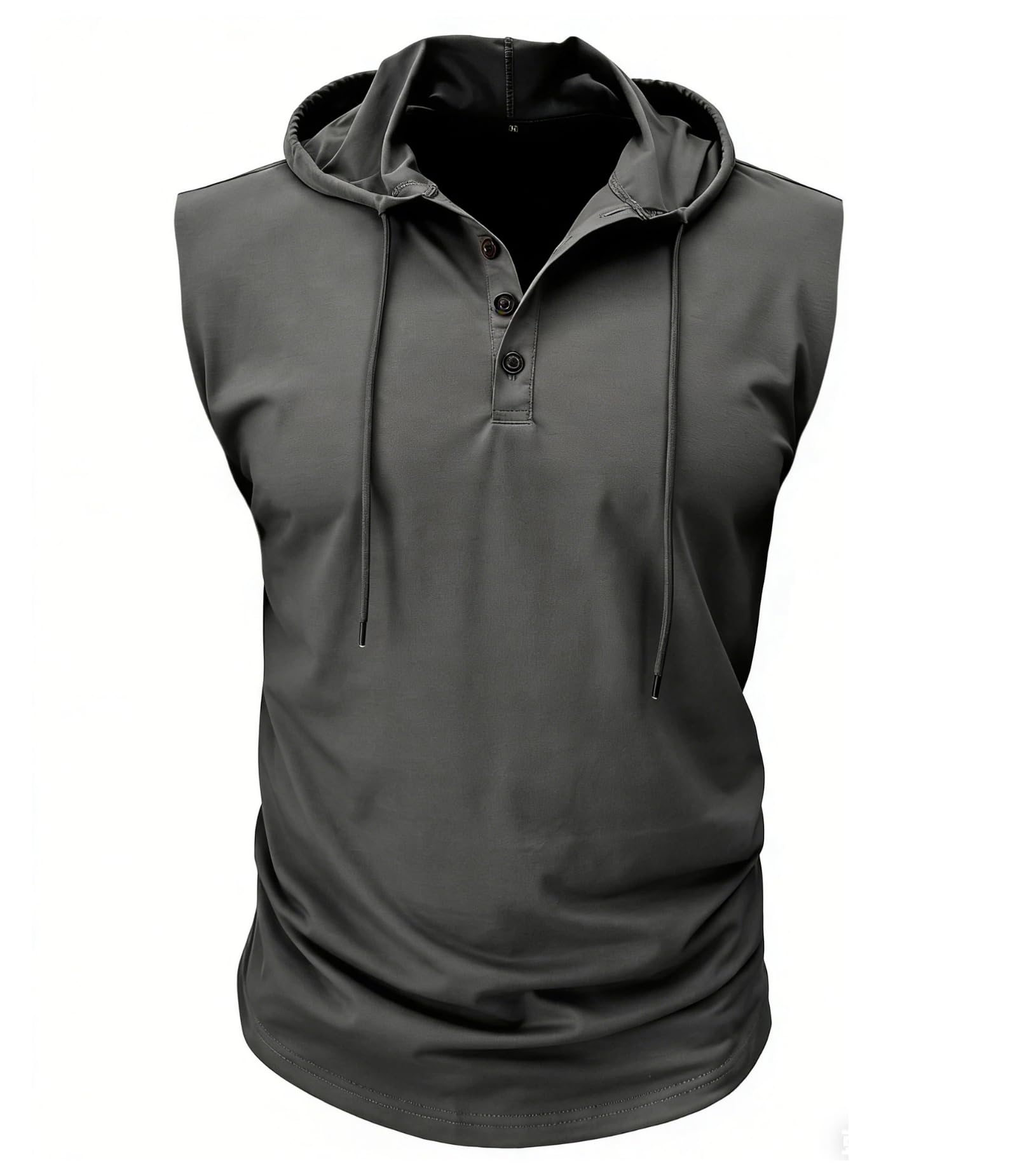 MakingDa Sport z krótkim rękawem bluza z kapturem męska moda trening fitness bluza z kapturem guzik mięsień fit letnia bluza lekka hip hop bieganie boks trekking sport t - Koszulka z kapturem