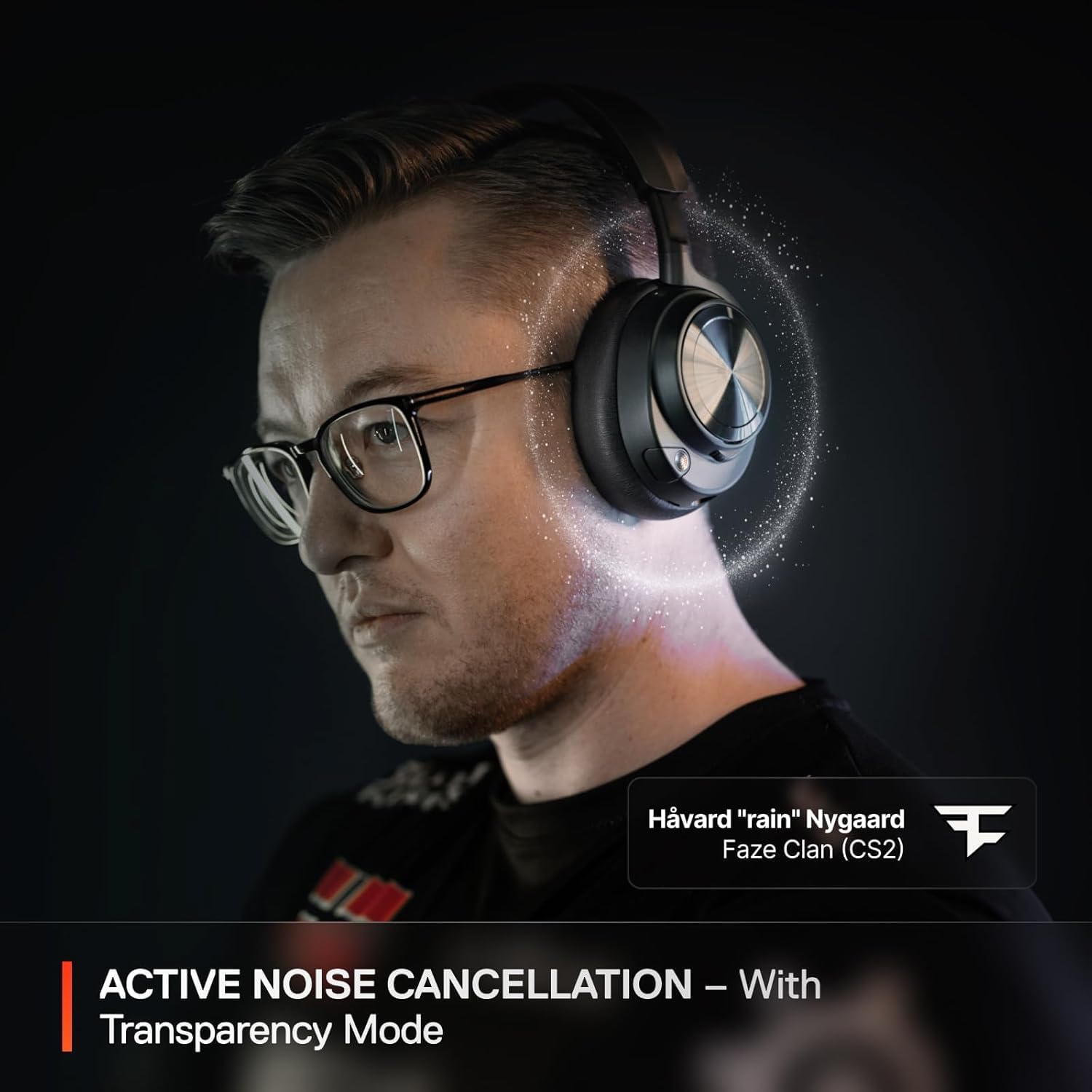 SteelSeries Arctis Nova Pro Wireless Multi-System Gaming Headset - Premium Hi-Fi Drivers - Active Noise Cancellation - Infinity Power System -PC, Switch, Mobile (Renewed)