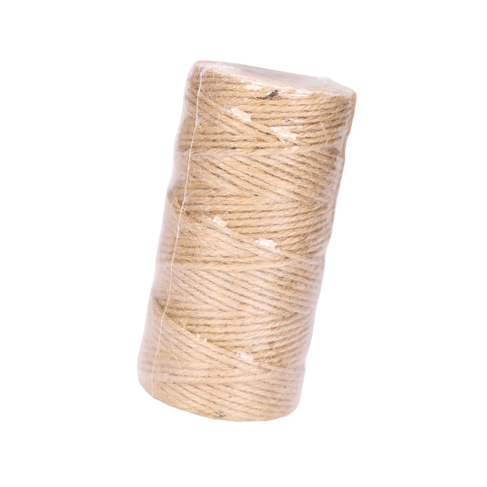 Tsophreniq C1 14 Natural Fiber Twine Multipurpose Heavy Duty Wrapping Rope String For Craft Gardening Home Decoration Packaging Cord