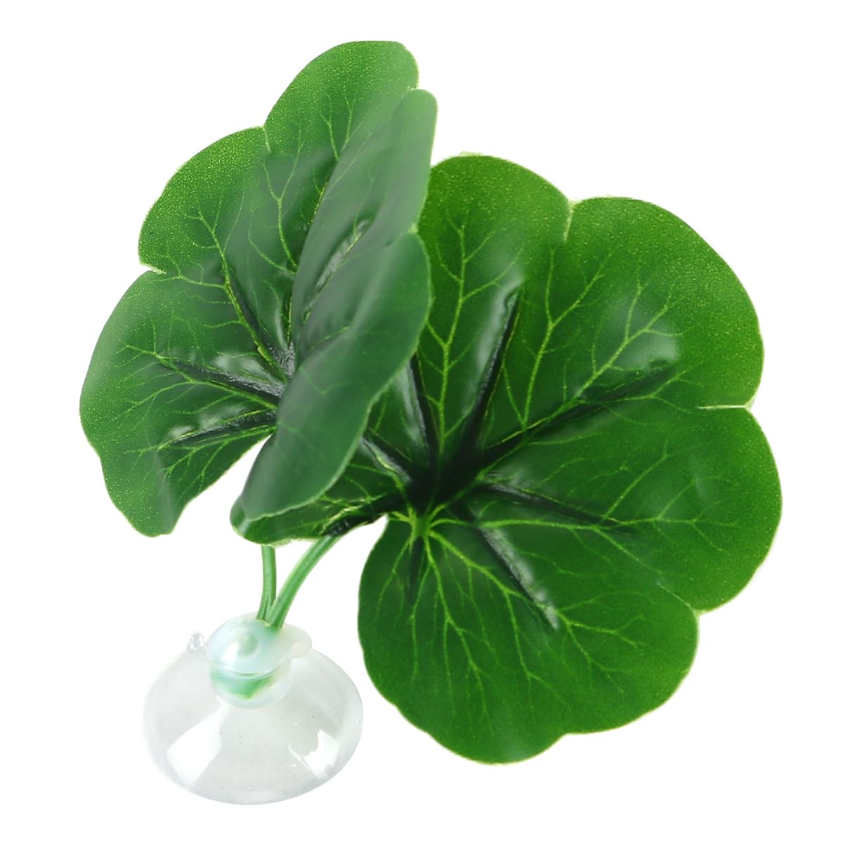 Laroal 3PCS Fish Tank Plants Betta Bed Leaf Hammock Aquarium Plants Lightweight Resting Spot For Betta Fish Spawning Leaf Simulation Leaves - Image 2
