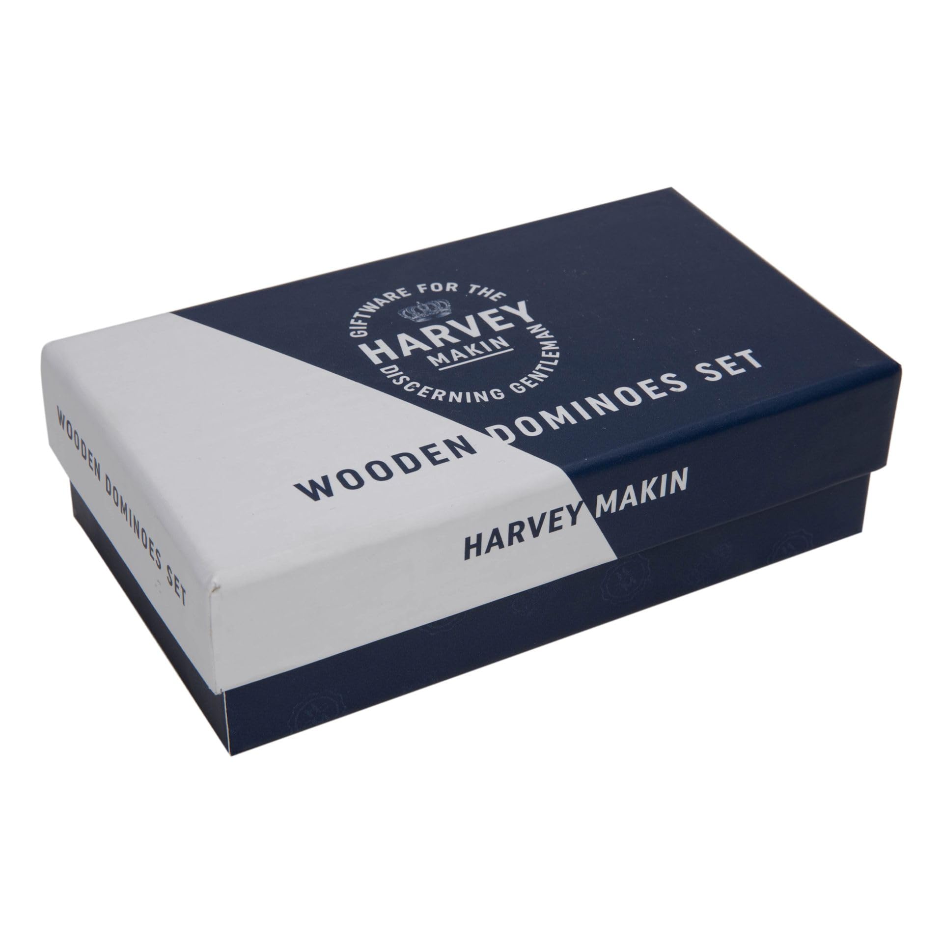 Widdop Harvey Makin Dominoes in Wooden Box Game - Wooden Dominoes Game - Sophisticated Stylish Design - Gift for Him Father's Day Dad Present - Image 2