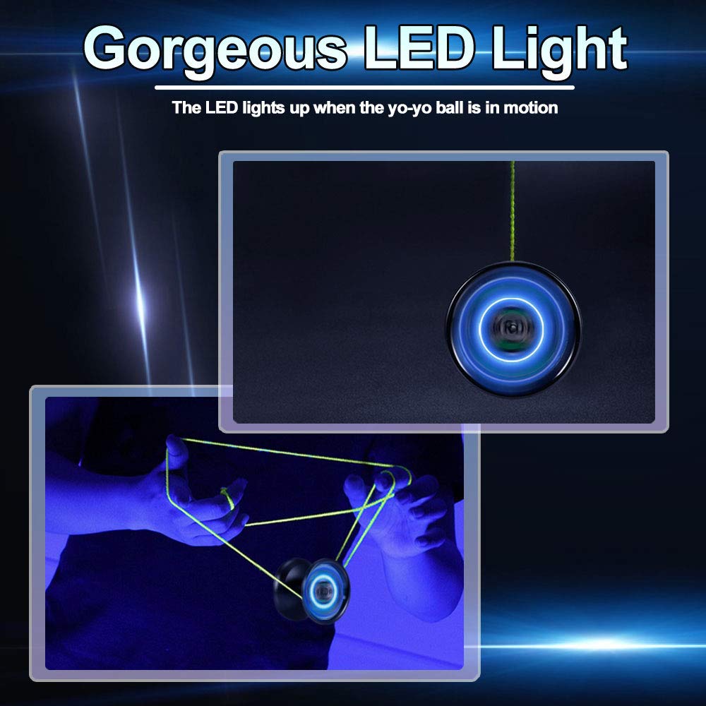 Amazon | GoolRC ヨーヨー yoyo 光るヨーヨー プロ 競争 子供/大人用