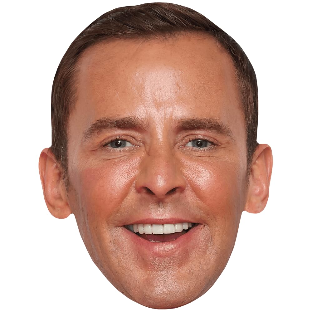 Scott Mills (Mouth Open) Big Head. Larger than life mask.