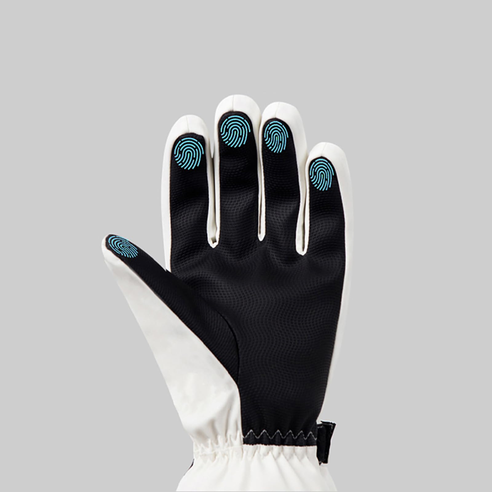 Guantes de esquí para Hombre, Guantes para Clima frío para Mujer, Guantes de Invierno a Prueba de Viento, cálidos, de Lana con Pantalla táctil, Antideslizantes, para Ciclismo y esquí