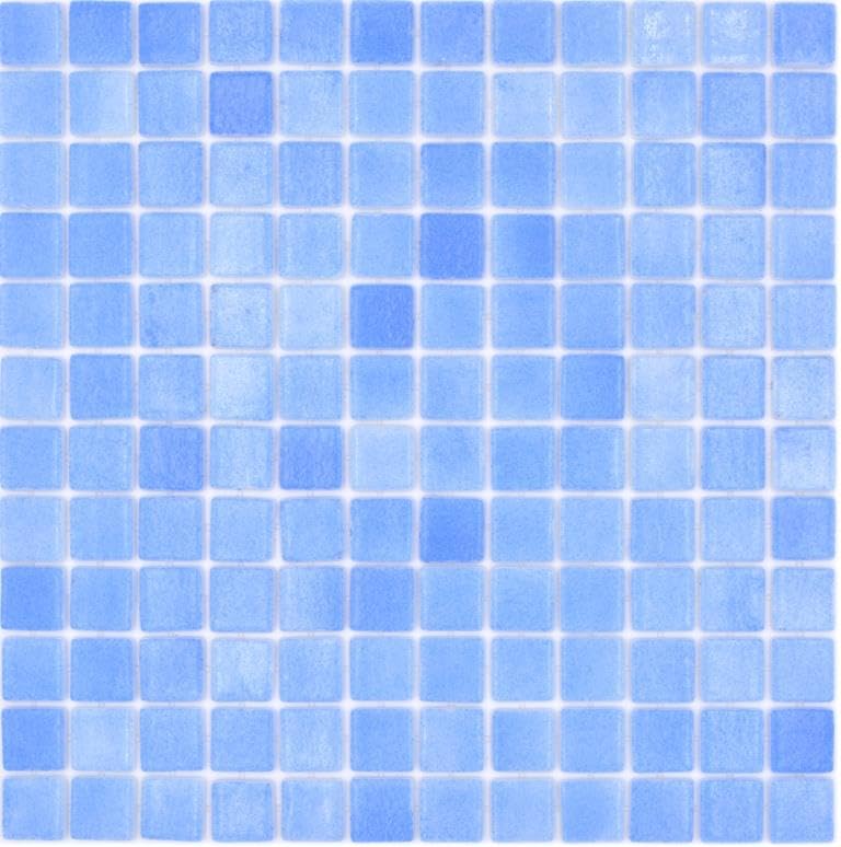 Carrelage mosaïque de piscine bleu azur SPAIN CELESTE haut de gamme 10 tapis