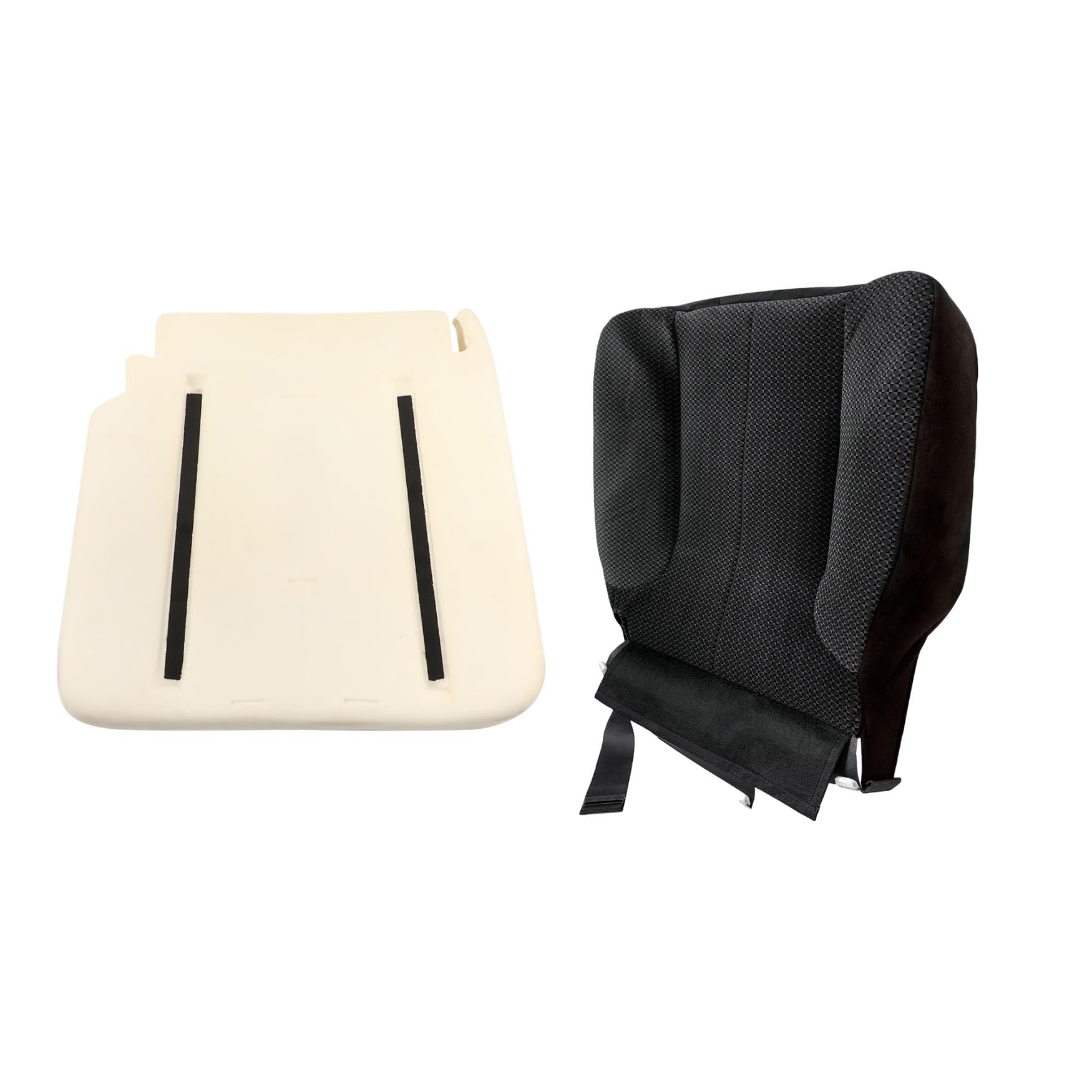 WFLNHB Funda de asiento de tela y cojín de espuma para Dodge 2002-2005 Ram SLT ST 1500 2500