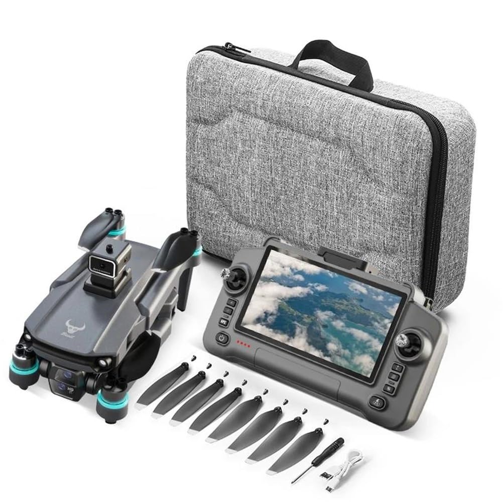 Dual battery,dron gps sg630 pro z ekranem dotykowym, kamerą eis, antywstrząsowy, dron 4k, drony bezszczotkowe 5g gps, kamery 4k hd, duży dron uav, zdalnie sterowany quadrocopter