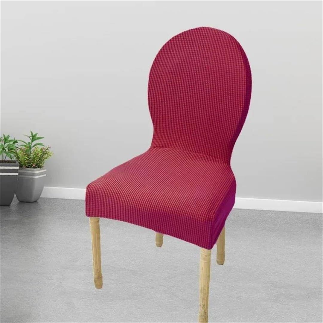 NMVAWIPT Textured Stretchable Dining Chair Cover Slipcover - Universal Fit For Most Chairs, Stylish Home Decor Upgrade(10#,2pcs)