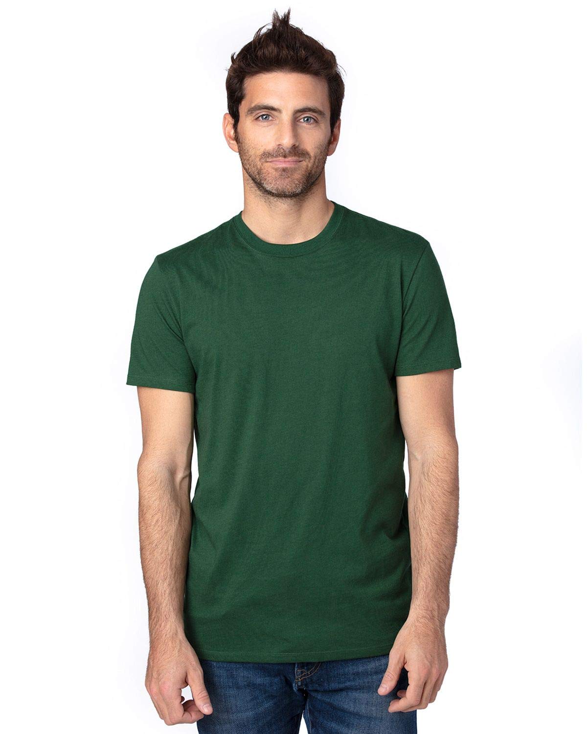 Threadfast Apparel Unisex Ultimate T-Shirt 4XL FOREST GREEN