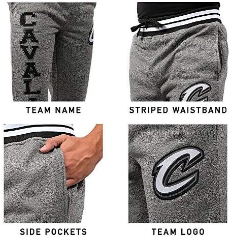 Ultra Game Men's NBA Official Soft Fleece Active Jogger Sweatpants - Image 6