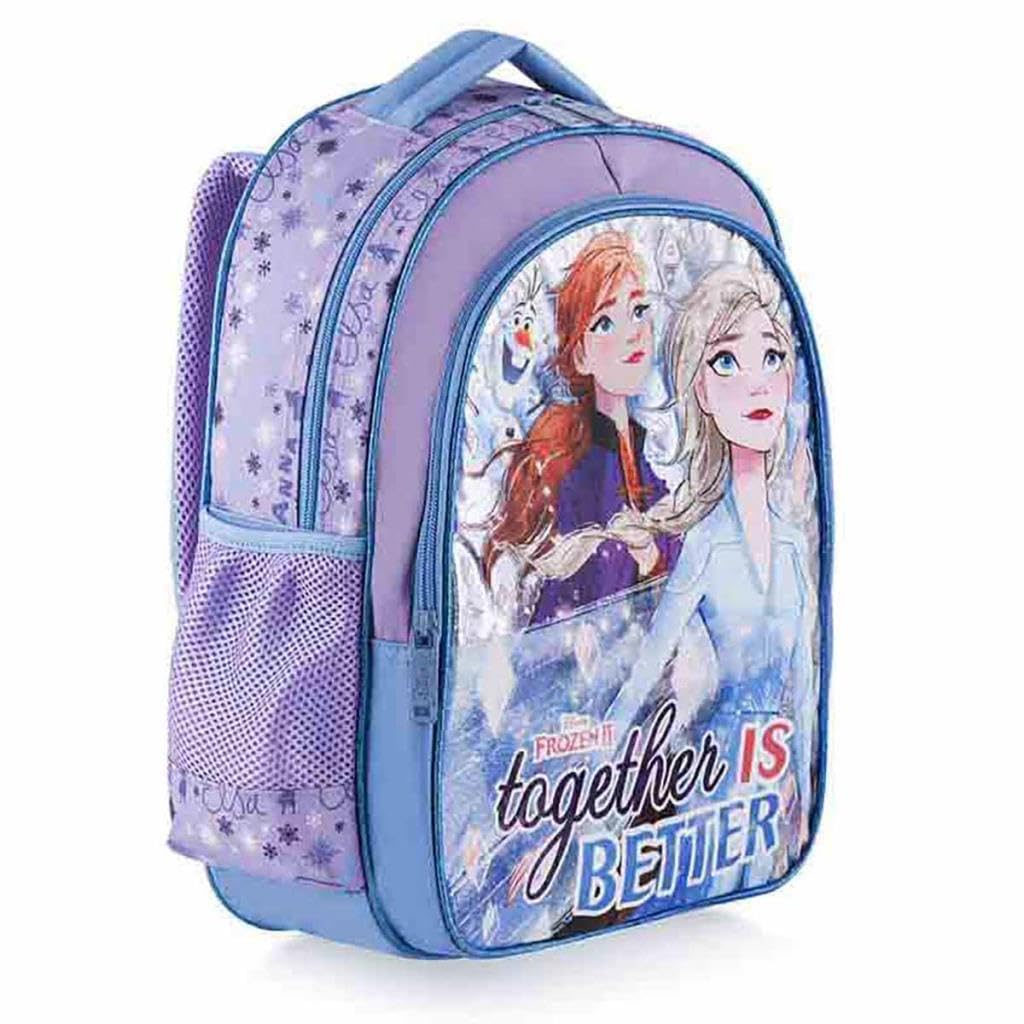 Disney Frozen Due Together Is Better İlkokul Çantası 41117 Renkli 3+