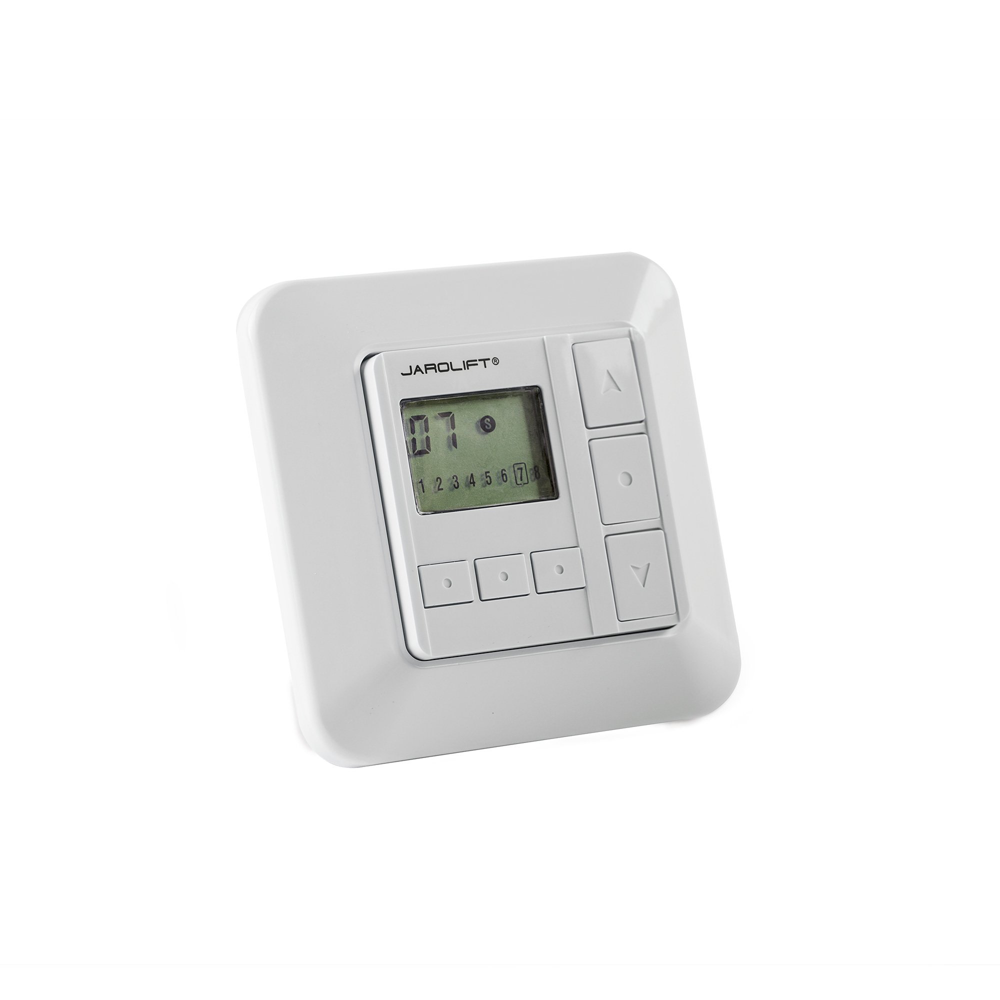 jarolift Transmisor de Pared de 8 Canales TDRC 08W para Motores Radio TDEF y Motores Tubulares con Receptor de Radio jarolift, 433,92 MHz