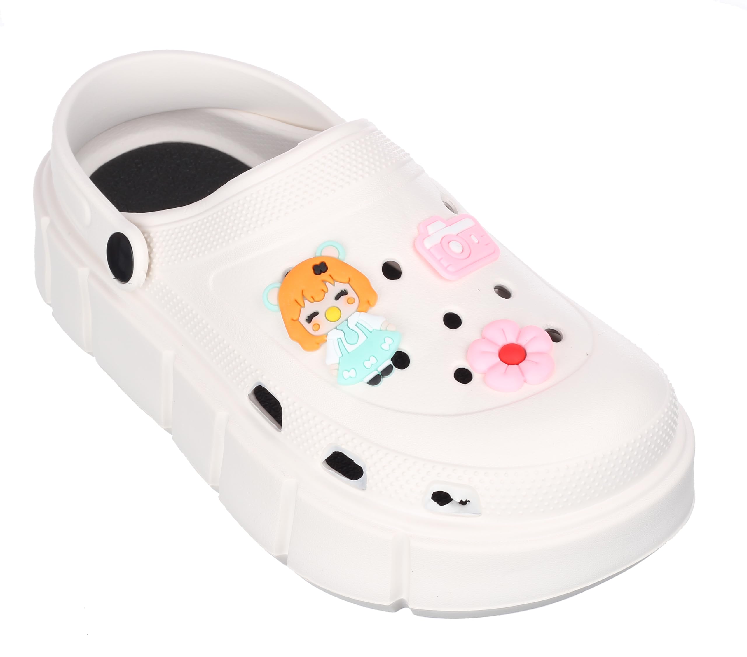 Rosvi Clogs For Women clogs for girls high heel platform sandals for girls 6-7 years beach footwear for girls white clogs kids footwear for girls 6-7 years footwear for kids girls 6 -7 years rain shoes for women beach sandals for women casual footwea (B0CR6LVX7S) Amazon Price History, Amazon Price Tracker