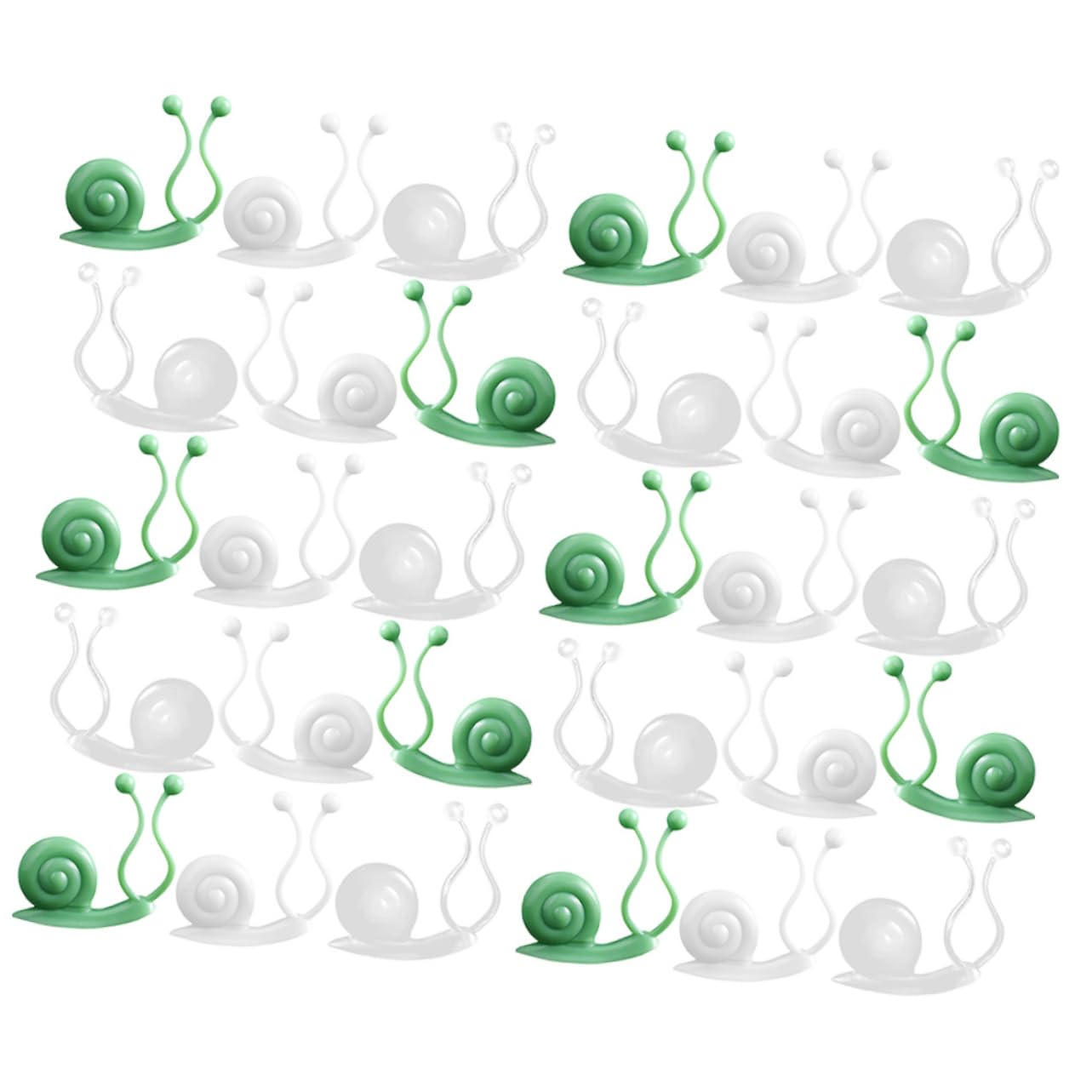 YARNOW 4 Set Porta Viti per Piante Clip per Piante Plant Clips Pianta Appendini per Piante Coperto Propagazione Strumento per Piante da Giardino Clip di Fissaggio Plastica 30 Pezzi * 4