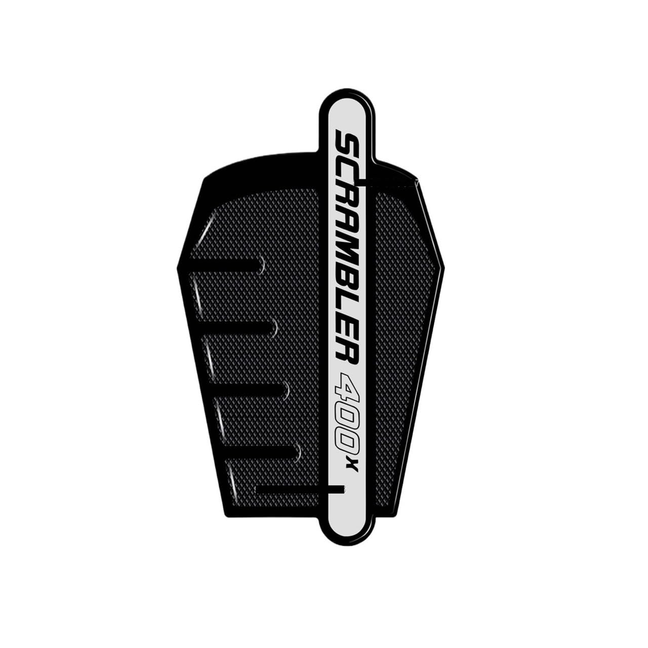 Autocollant réservoir moto en résine époxy de protection pour Scrambler 400 X - 4