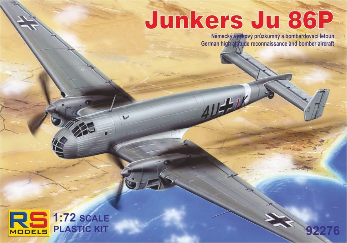 Amazon | RSモデル 1/72 ドイツ空軍 ユンカース Ju86P