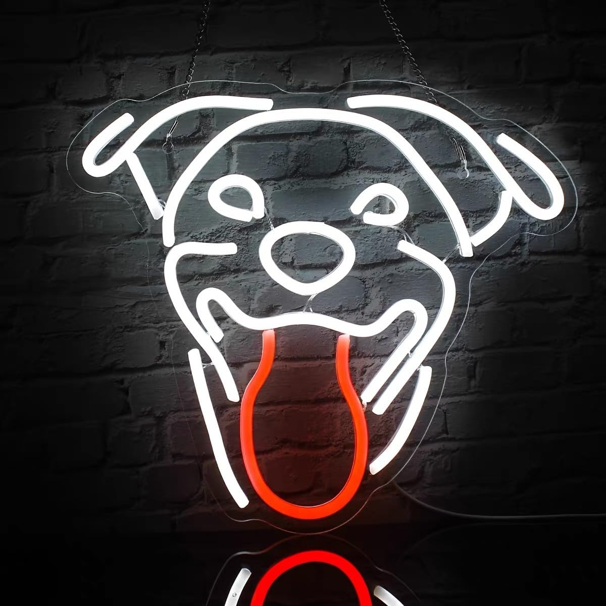 HULUBO Neon Night Lights with Dimmable Switch Wall Decor