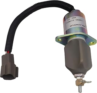 Fuel Stop Solenoid 1751ES-12A3UC12B1S Compatible with Yanmar 4NTE94