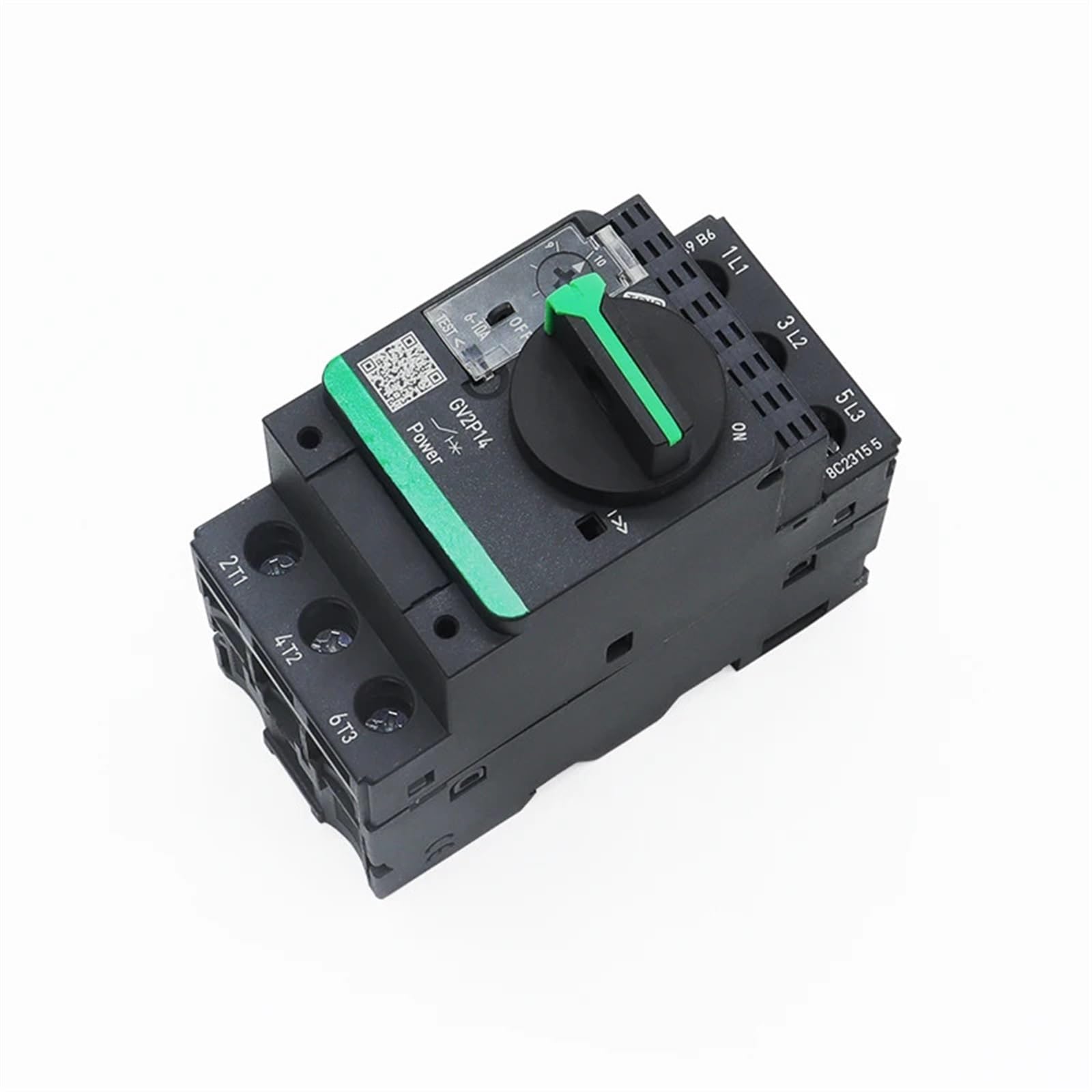 Controles de perilla del disyuntor del Motor interruptor de protección contra cortocircuitos de aislamiento del Motor GV2-P 0,1-32A 1 Uds(GV2P32 24-32A)