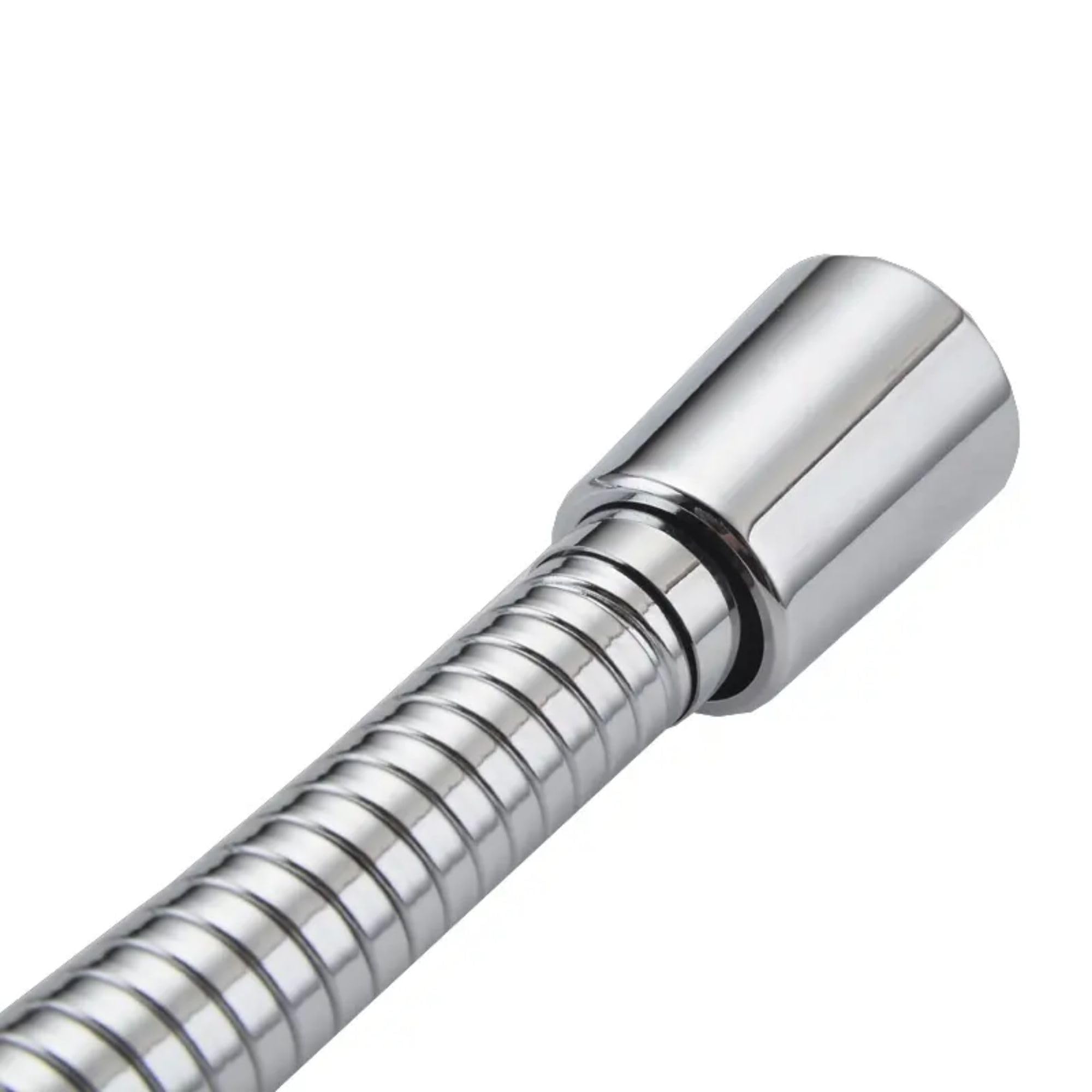 ARA CHOICE Large Bore 11mm Stainless Steel Shower Hose, Chrome, 2M - Image 3