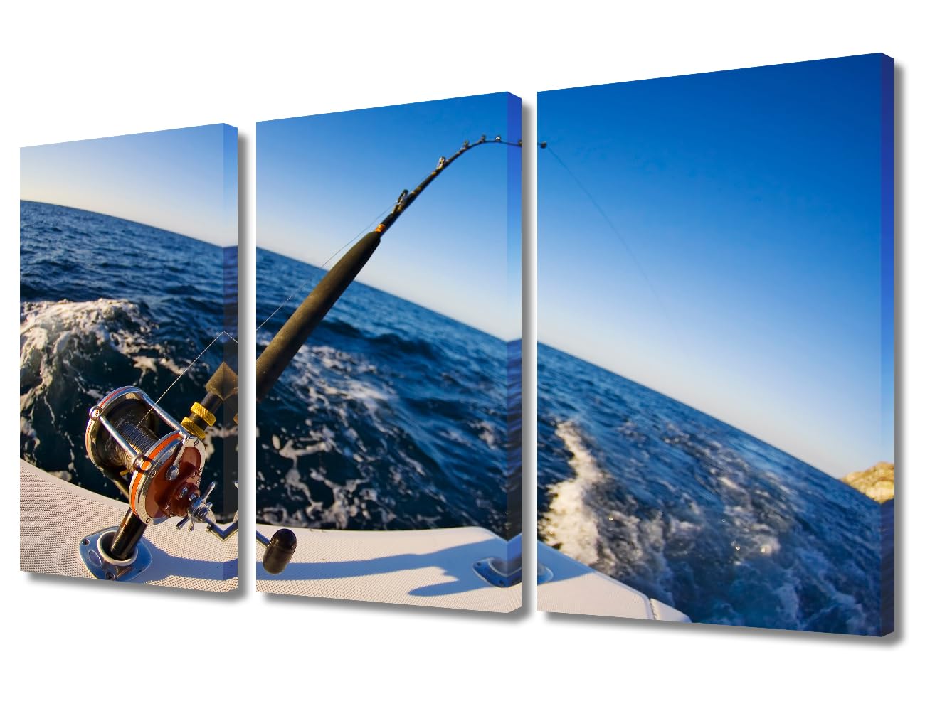 black and white fishing pole Wall Art Rod and Reels Posters Vintage HD Prints on Canvas Pictures Home Decor for Living Room Paintings Artwork Framed Gallery-wrapped Stretched Ready to Hang 24x36 Inch Daiwa TDXR5 Pole 16M Whether youre a beginner Model No.:ULE-4000HS PH
