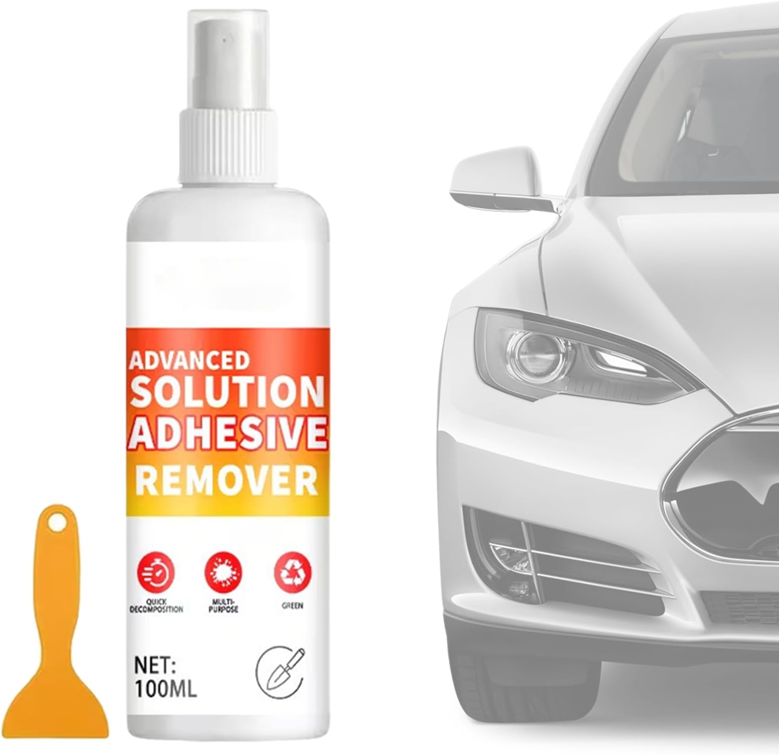 SOUFLY Automotive Adhesive Remover, Label Removal Spray | Car Sticker Remover Car Seal Remover, Window Film for Automobiles, Trucks, Seats, Dashboards, Cleaning