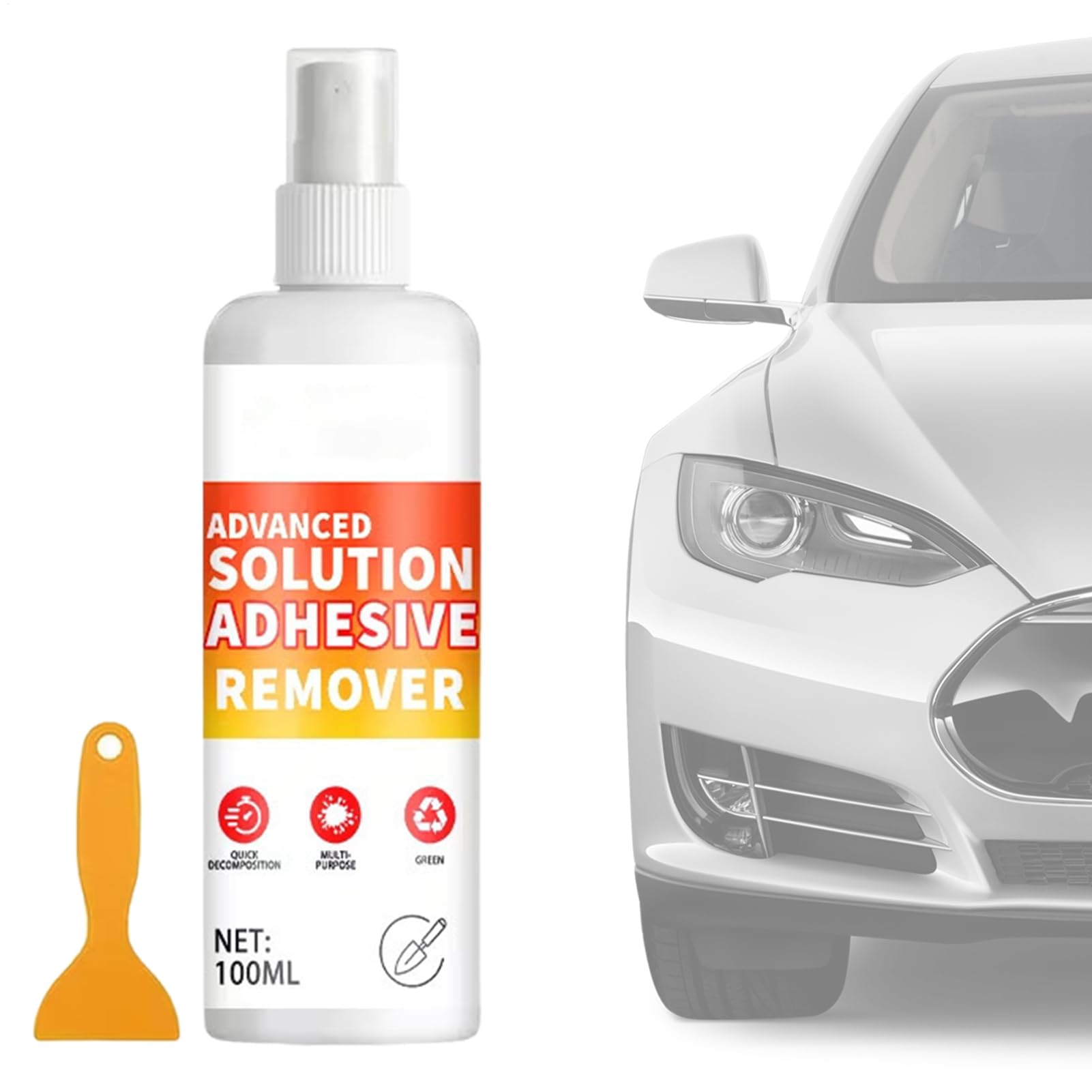 SOUFLY Automotive Adhesive Remover, Label Removal Spray | Car Sticker Remover Car Seal Remover, Window Film for Automobiles, Trucks, Seats, Dashboards, Cleaning