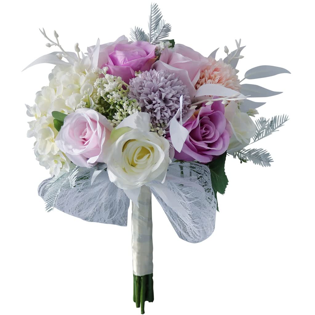 Faux bouquet de main de mariée haut de gamme pour une décoration de mariage exclusif