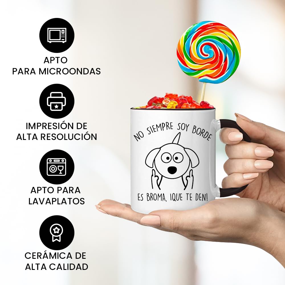 Jungle Mug Cadeau Collègue De Travail |Touche à Mon Café