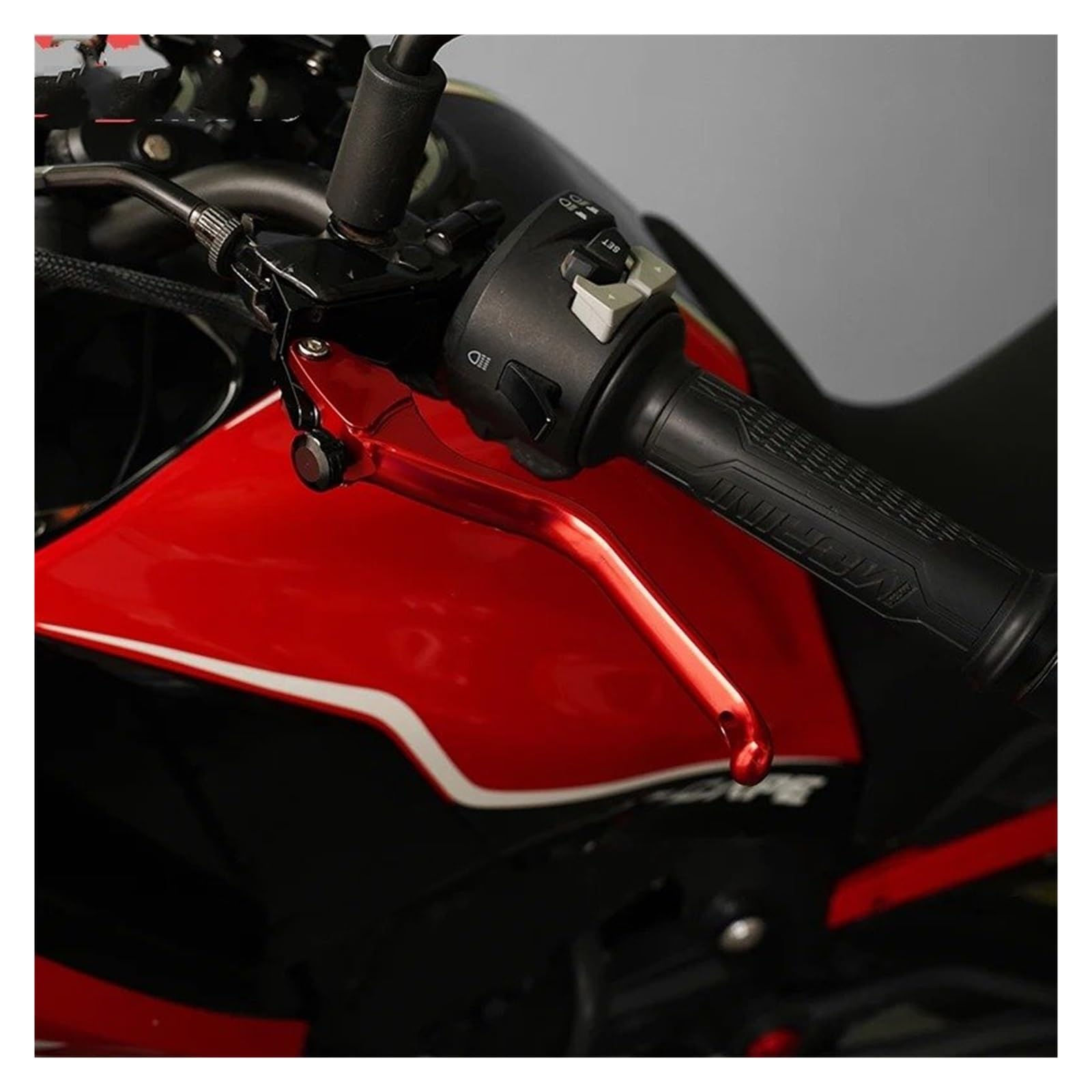 Moto Levier Frein leviers D'embrayage Pour TRANSALP750 XL750 TRANSALP 750 XL 2023 2024 Moto CNC Leviers D'embrayage Frein Poignée Confortable Levier(Le noir)