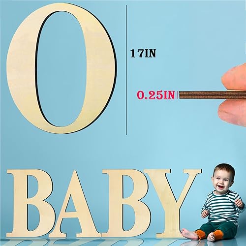 Vista 85 de Números de madera grandes de 15 pulgadas 1, número de madera en blanco 1, grandes números de madera sin terminar para manualidades DIY, grandes