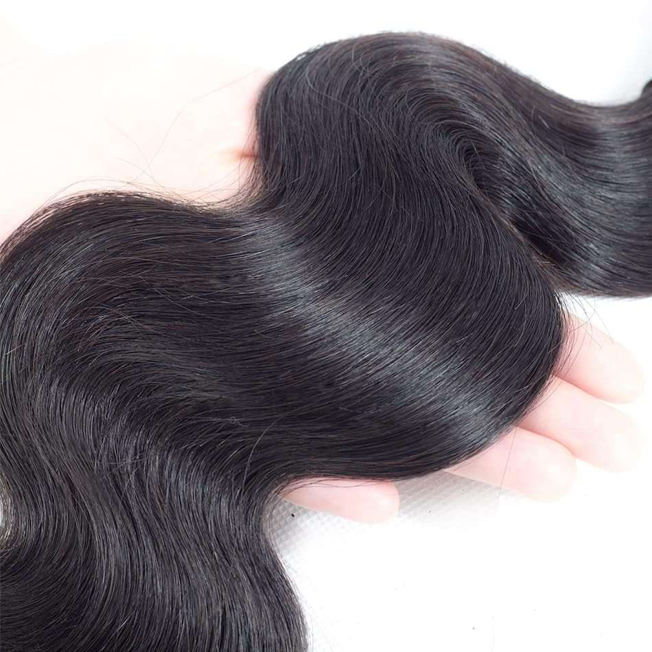 Amazon.com : Human Hair Bundles Body Wave Bundles Human Hair  display picture 1