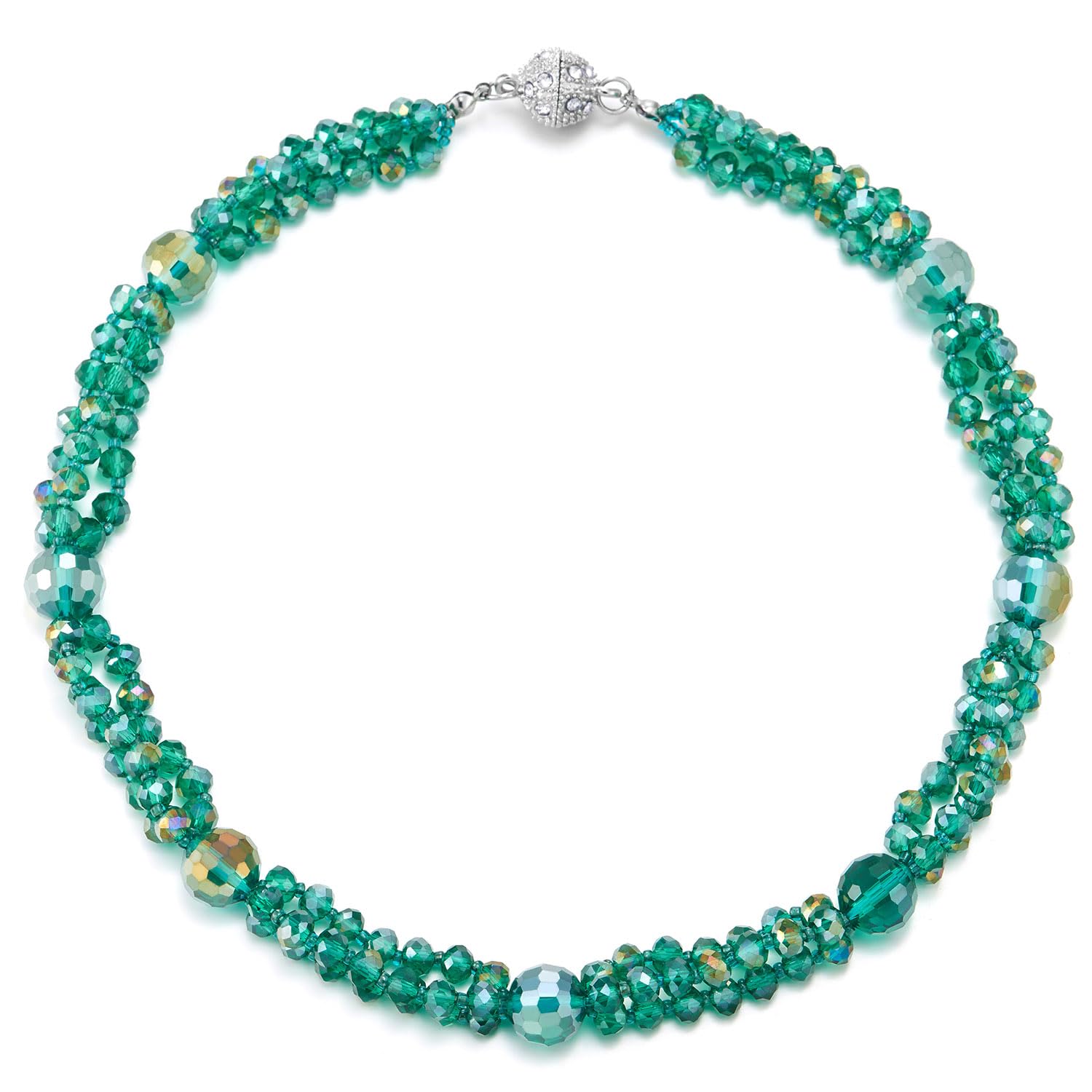 COOLSTEELANDBEYOND Rosso Statement Pendente Collana Multi Strati
