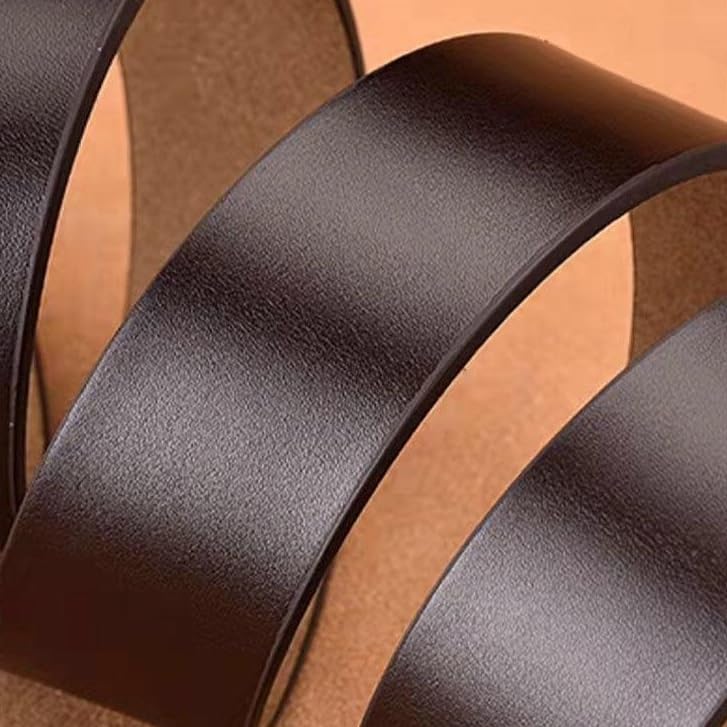 JSEIAJB Men's Retro Handmade Cowhide Belt With Needle Buckle And Genuine Leather Belt3