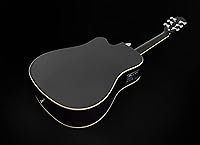 Vista 2 de Oscar Schmidt Guitarra acústica de 6 cuerdas, derecha, Vintage Sunburst (OD45CEVSB-W)