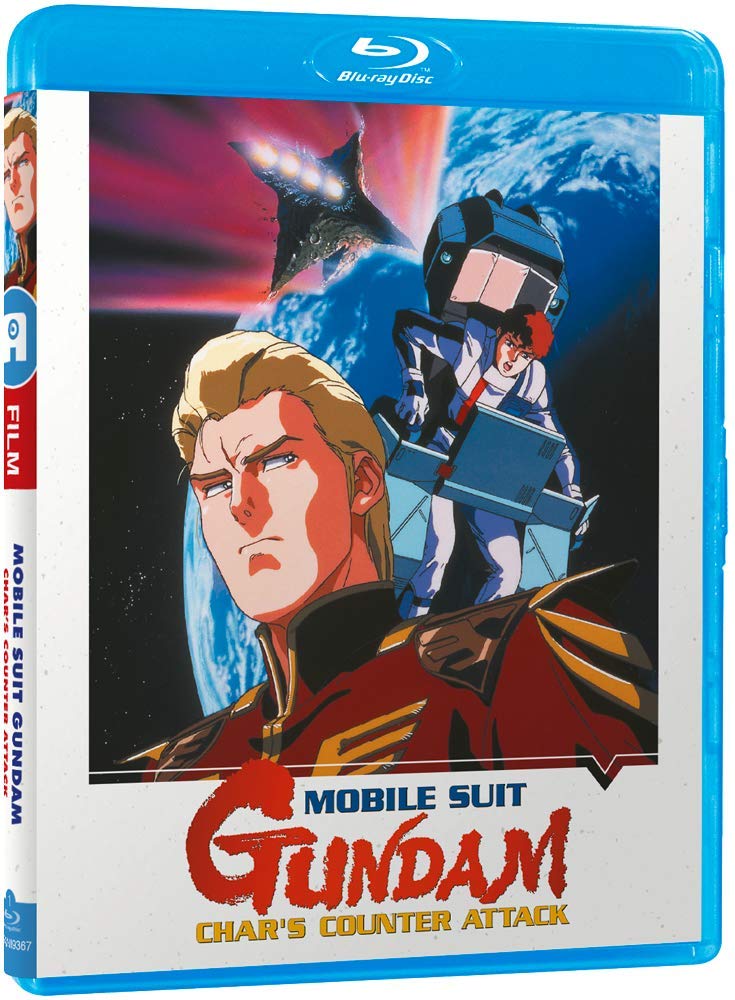 Film d'animation Gundam Char's Counter Attack en version disque Blu-ray pour home cinéma
