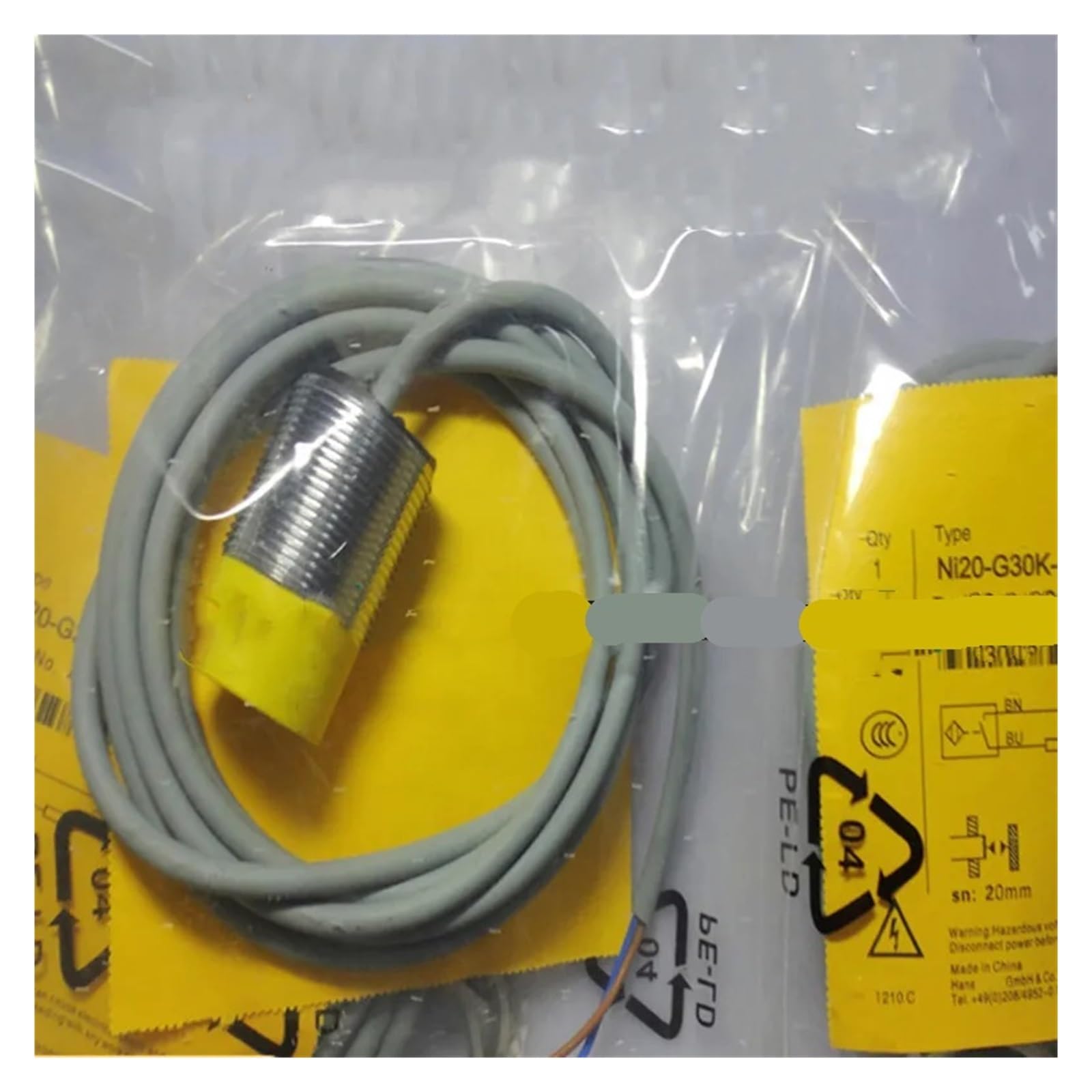 LEOTNNDQ 3pcs proximity switch NI20-G30K-RD4X NI20-G30K-AD4X(NI20-G30K-RD4X)