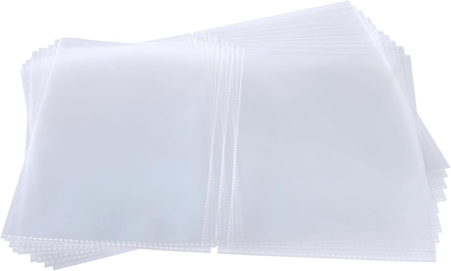 Sigel SM181 Double Transparent Pockets, for menu folders with Elastic Binding, for A5, 10 Pieces