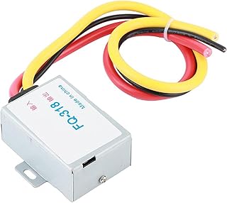 Car Stereo Filter, Audio Power Filter Maximum Durability Easy Installation Stereo Noise Suppressor Reducer for Car Audio System