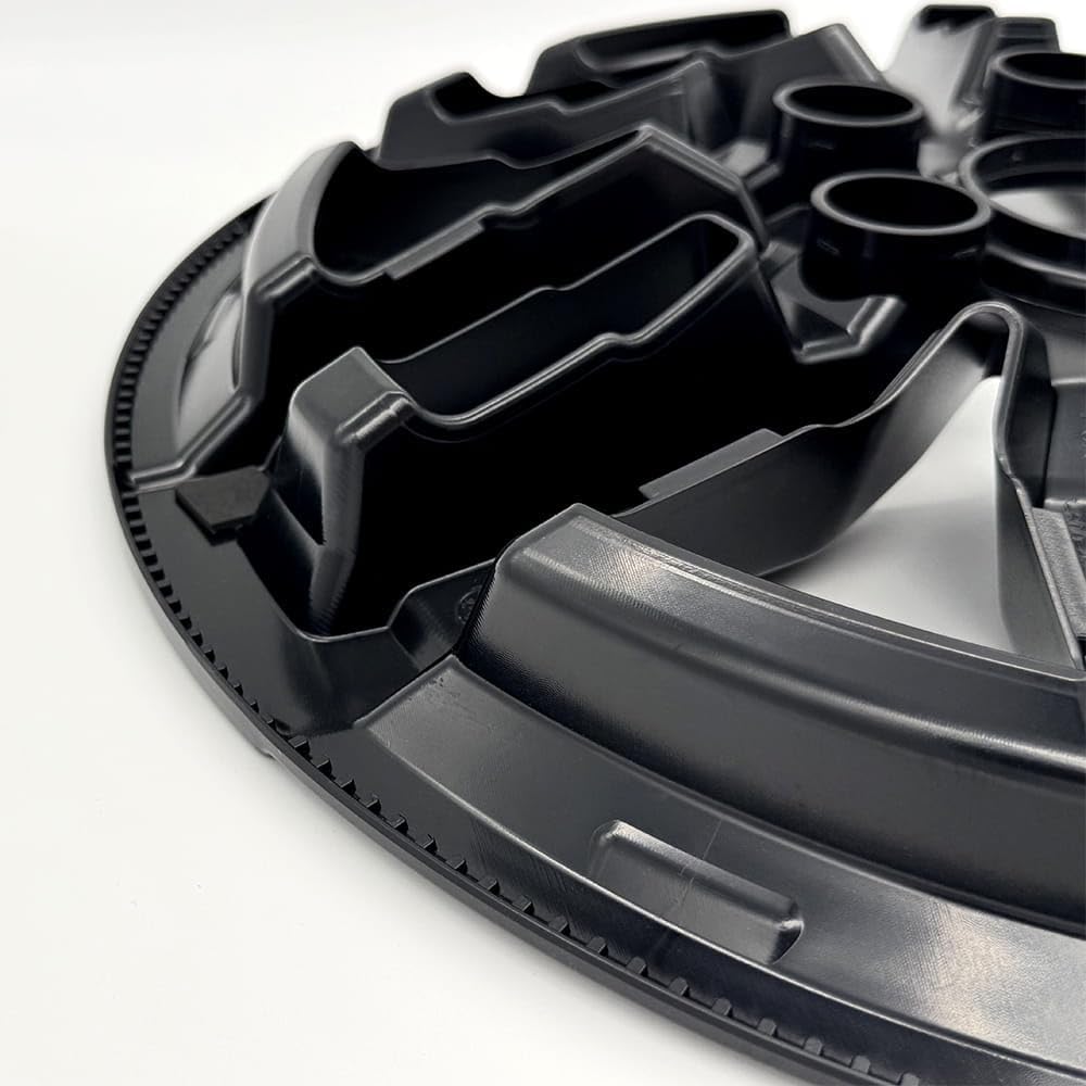 17" 6 Dbl Spoke Gloss Black Wheel Skins for Chevy Colorado LT 2023-2025 (Set of 4)
