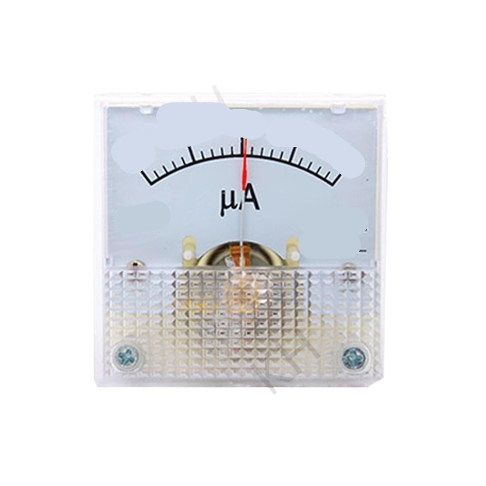 Ampèremètre aiguille 91C4-UA 45 mm pour détecter le sens du courant 300UA
